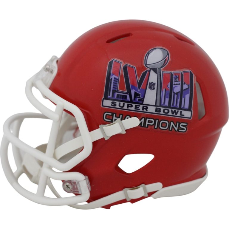 Kansas City Chiefs New In Box Super Bowl XLVIII Mini Helmet 48973