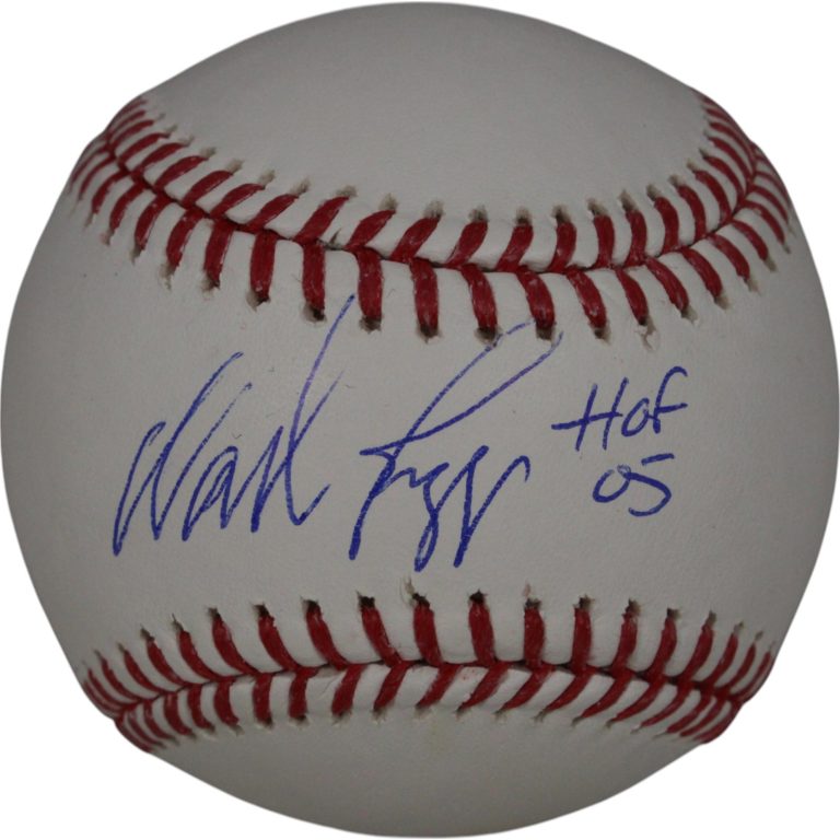 Wade Boggs Autographed/Signed New York Yankees OML Baseball HOF 05 Beckett 50122
