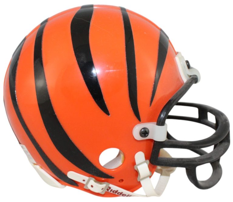 Cincinnati Bengals Unautographed Mini Riddell VSR4 Replica Current NFL 51188