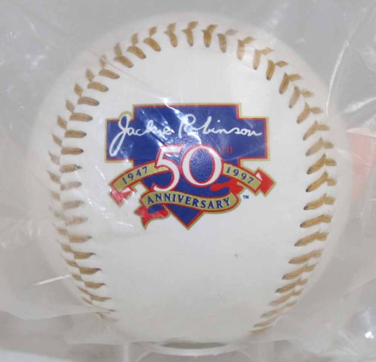 Jackie Robinson 50th Anniversary Commemorative Baseball 51181
