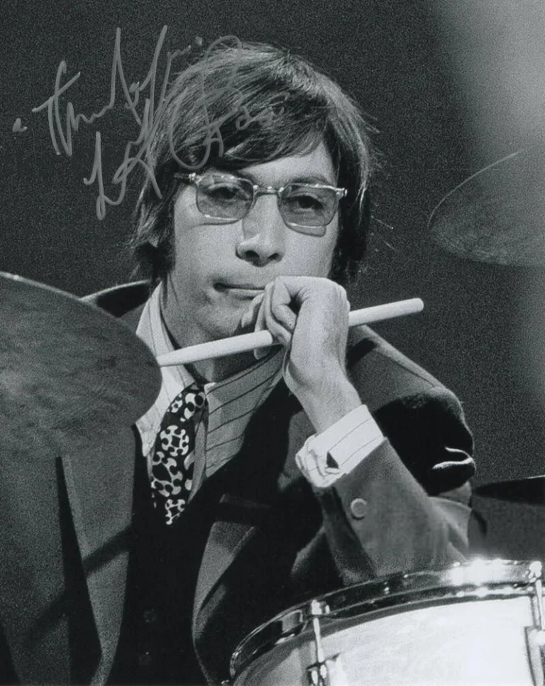 CHARLIE WATTS SIGNED AUTOGRAPH 8X10 PHOTO - ROLLING STONES, LET IT BLEED, ACOA