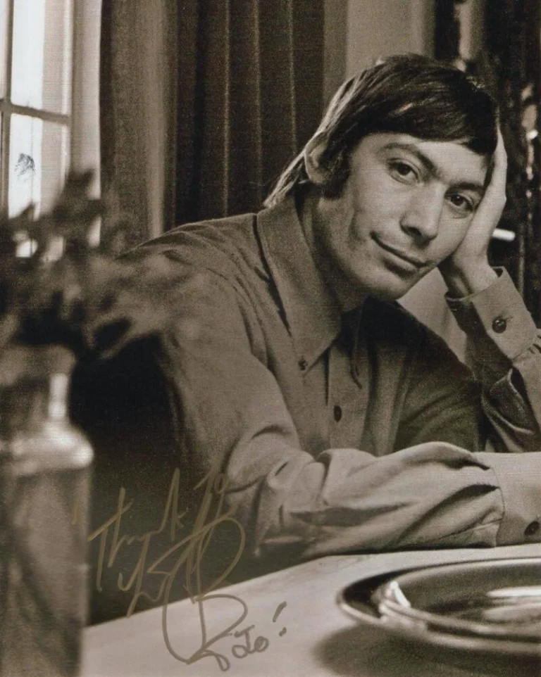 CHARLIE WATTS SIGNED AUTOGRAPH 8X10 PHOTO - ROLLING STONES, EXILE ON MAIN ST.