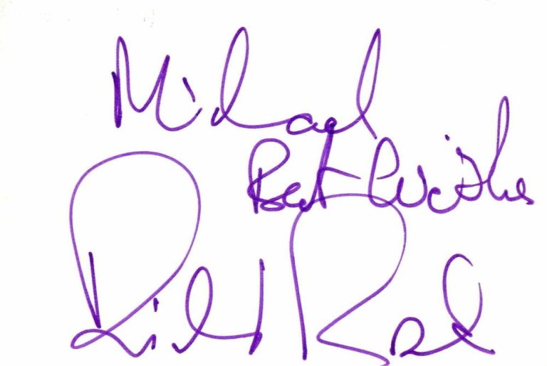 RICHARD BRANSON SIGNED AUTOGRAPH 4x6 INDEX CARD - VIRGIN GALACTIC SPACE PIONEER