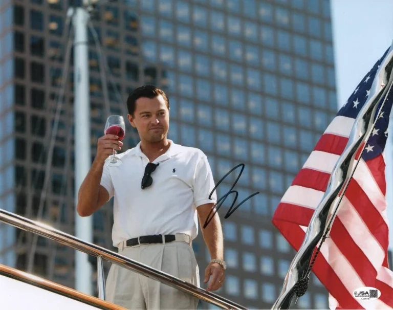 Leonardo DiCaprio Signed Autograph 11x14 Photo - Wolf of Wall Street w/ JSA COA