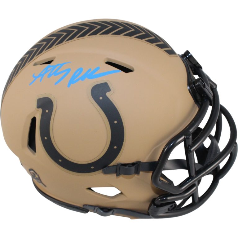 Anthony Richardson Signed Indianapolis Colts 2023 STS Mini Helmet Fanatics 53662