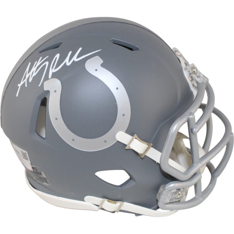 Anthony Richardson Signed Indianapolis Colts Slate Mini Helmet Fanatics 53664