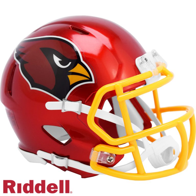 Arizona Cardinals Flash Speed Mini Helmet Riddell New In Box 30709