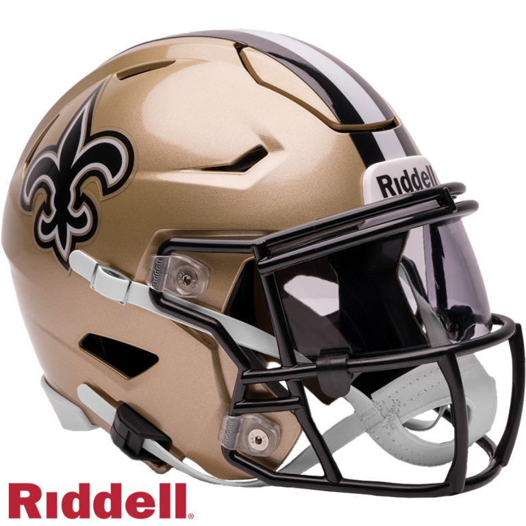 New Orleans Saints Riddell Mid-Size Midi Helmet New In Box 54086