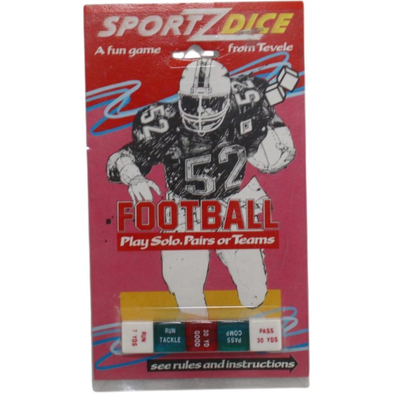 Sportz Dice Football Dice Game 55315
