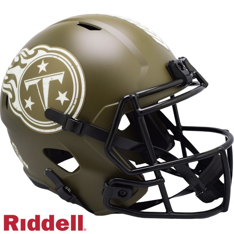 Tennessee Titans Salute 2022 Riddell Full Size Replica New In Box 35215
