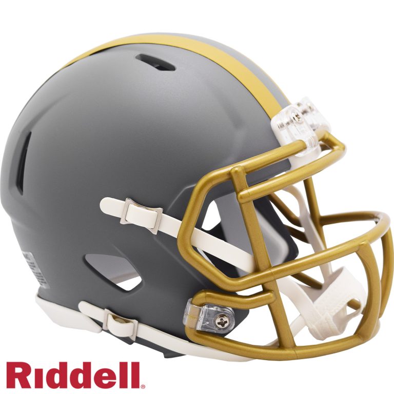 Cleveland Browns Slate Riddell Mini Helmet New In Box 42115