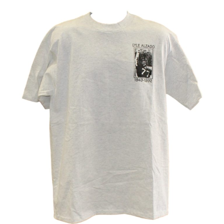 Lyle Alzado Oakland Raiders King Kong Alley Size XL White Mens T-Shirt 55504