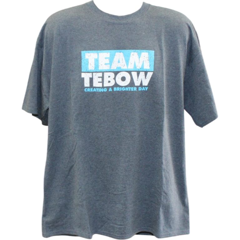 Tim Tebow Florida Gators Team Tebow Creating Brighter Day Sz XL T Shirt 55510
