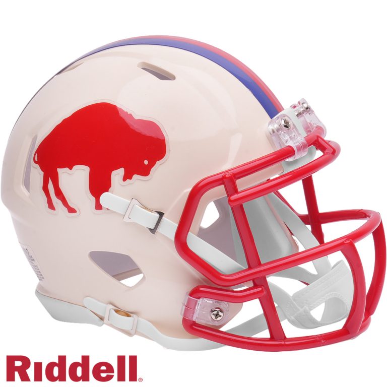 Buffalo Bills Retro Riddell Mini Helmet New In Box 55569