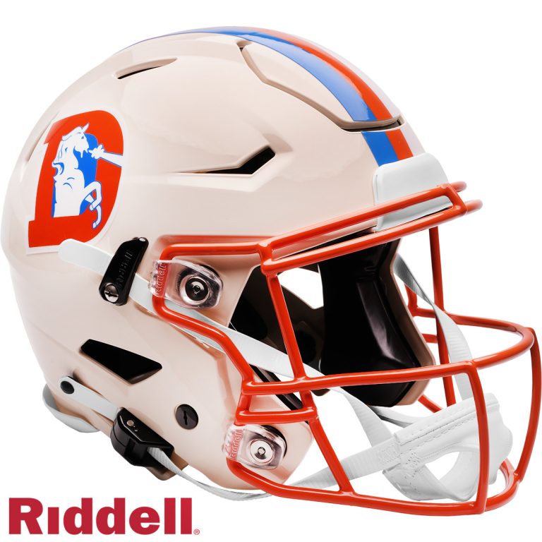 Denver Broncos Retro Riddell SpeedFlex Helmet New In Box 55395