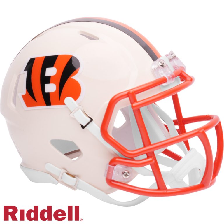 Cincinnati Bengals Retro Riddell Mini Helmet New In Box 55570