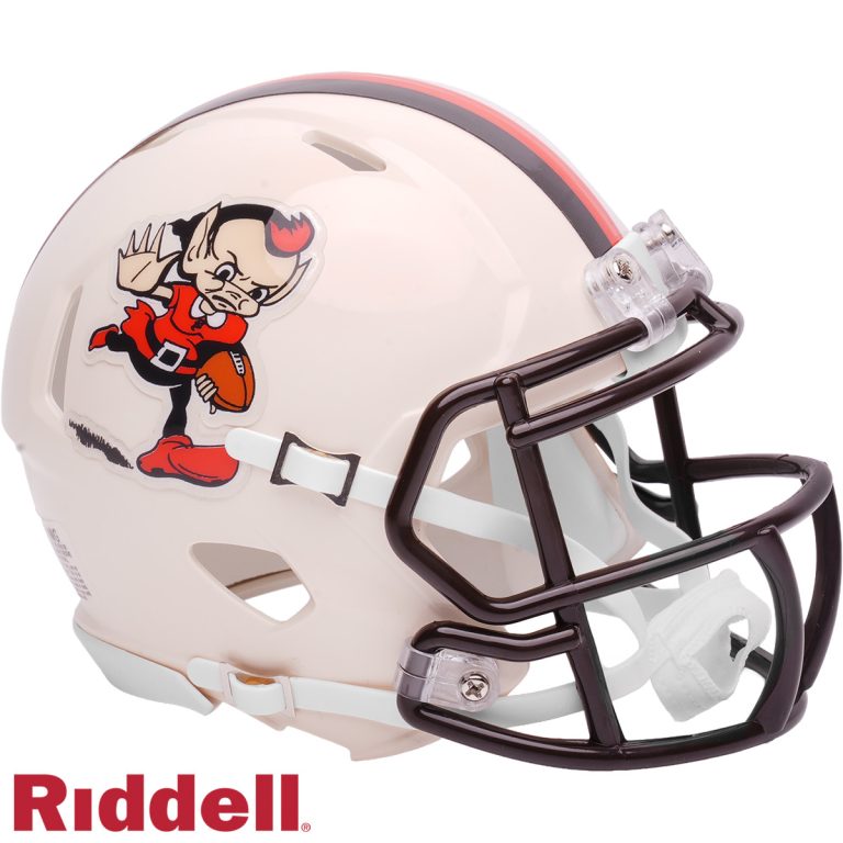 Cleveland Browns Retro Riddell Mini Helmet New In Box 55571