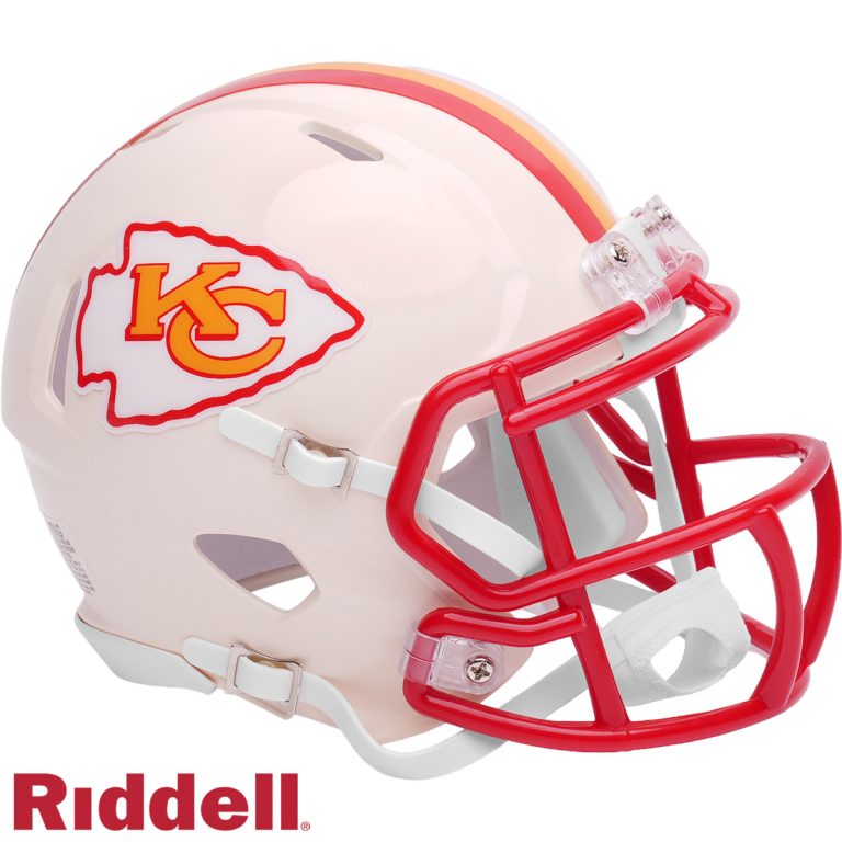Kansas City Chiefs Retro Riddell Mini Helmet New In Box 55582
