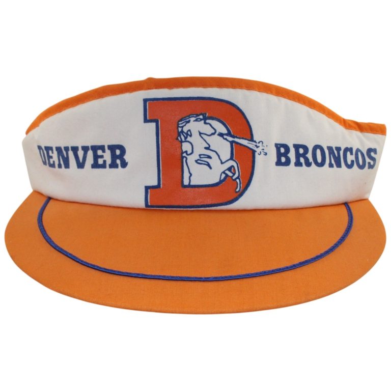 Denver Broncos Vintage Plain Horse Visor Hat 55730