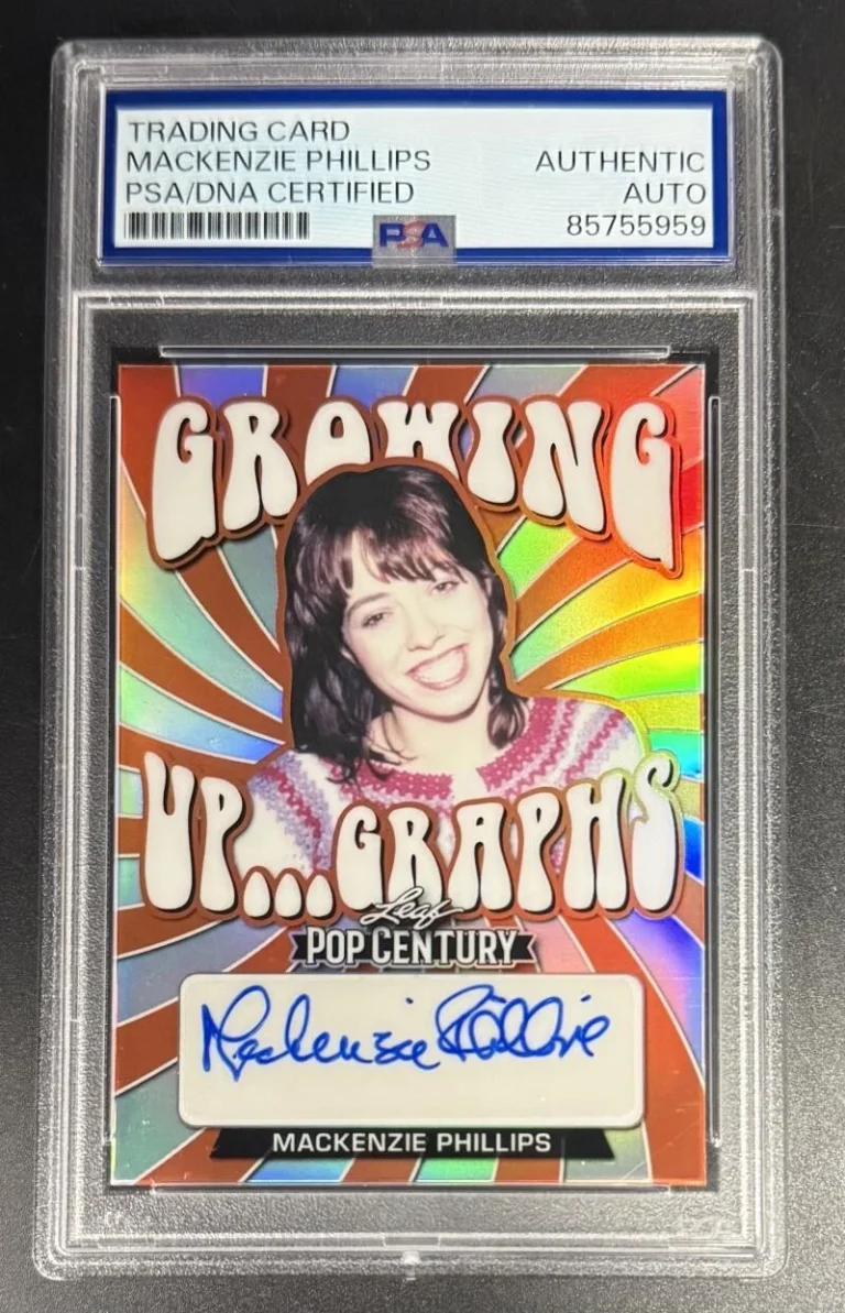 Mackenzie Phillips Signed Autograph Original PSA/DNA COA Slabbed Trading Card