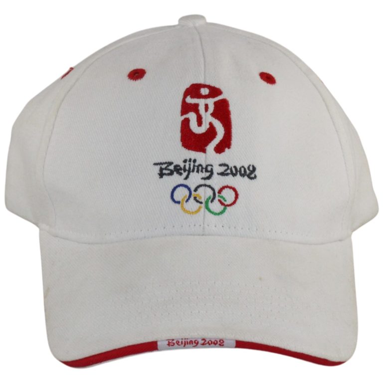 Beijing Olympcs 2008 White Adjustable Hat 56024