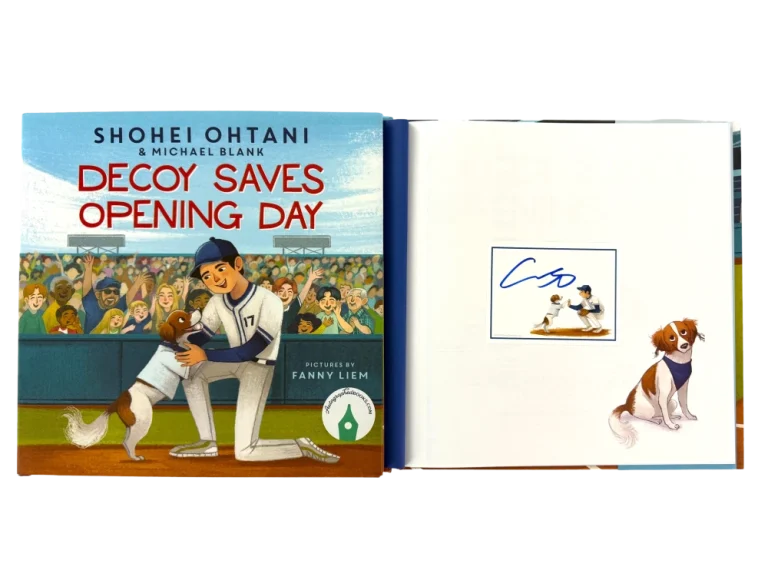 Shohei Ohtani Signed Autograph Decoy Book - Los Angeles Dodgers Baseball Star