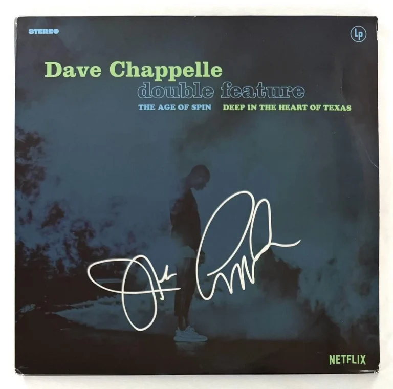 Dave Chappelle Signed Autograph Album Vinyl Record - Heart of Texas w/ PSA COA