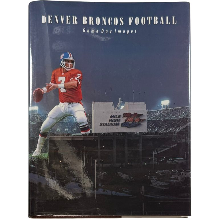 Denver Broncos Gameday Images Collectible Book Limited Edition 2592/7500 56237