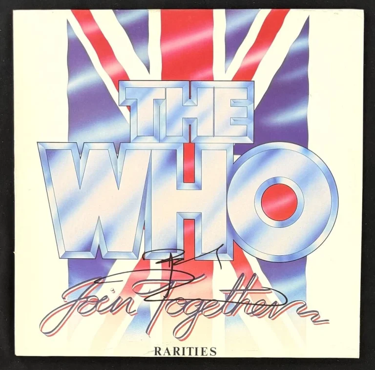 Pete Townshend Signed Autograph The Who Rarities Album Vinyl Record LP - JSA COA