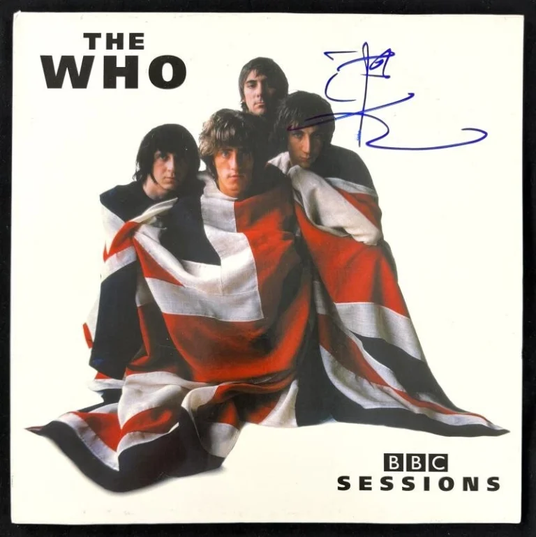 Pete Townshend Signed Autograph The Who BBC Sessions Album Vinyl Record JSA COA