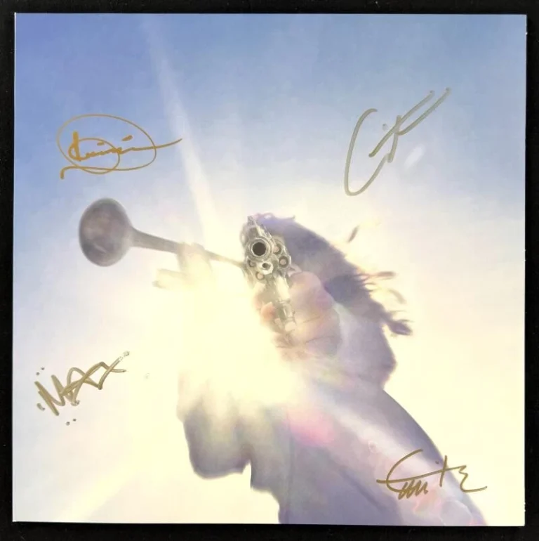 Geese Signed Autograph Getting Killed Album Record - Cameron Winter +3  JSA COA
