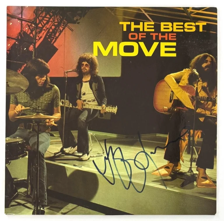 Jeff Lynne Signed Autograph The Best of the Move Album Vinyl Record w/ JSA COA