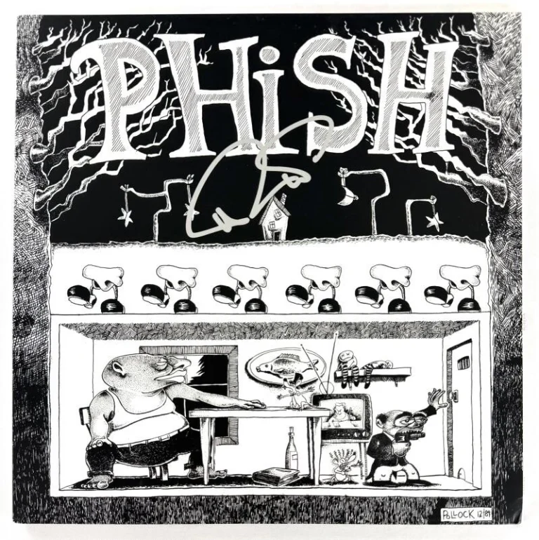 Trey Anastasio Signed Autograph Phish Junta Album Vinyl Record LP w/ JSA COA