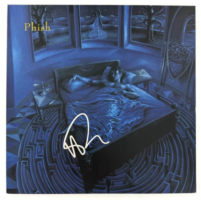 Trey Anastasio Phish Signed Autograph Rift Album Vinyl Record LP w/ JSA COA