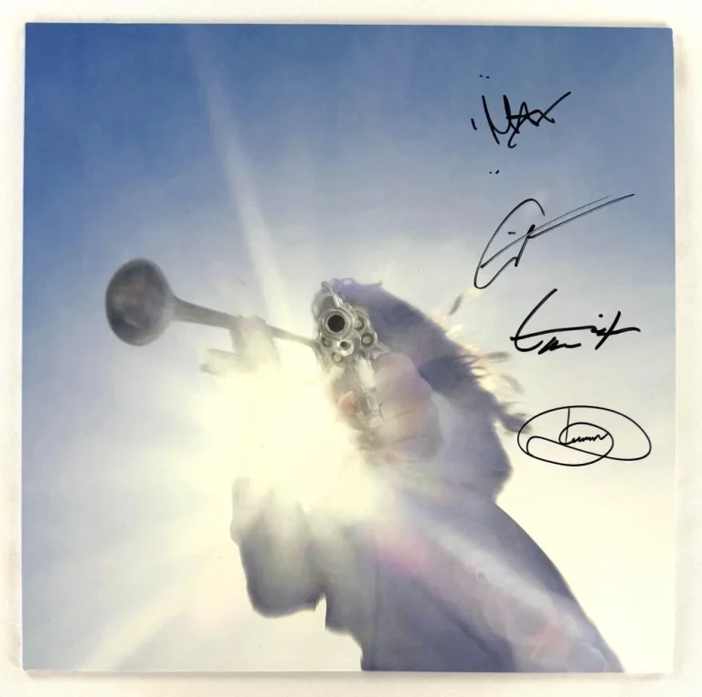 Geese Full Band x4 Signed Autograph Album Vinyl Record - Cameron Winter JSA COA