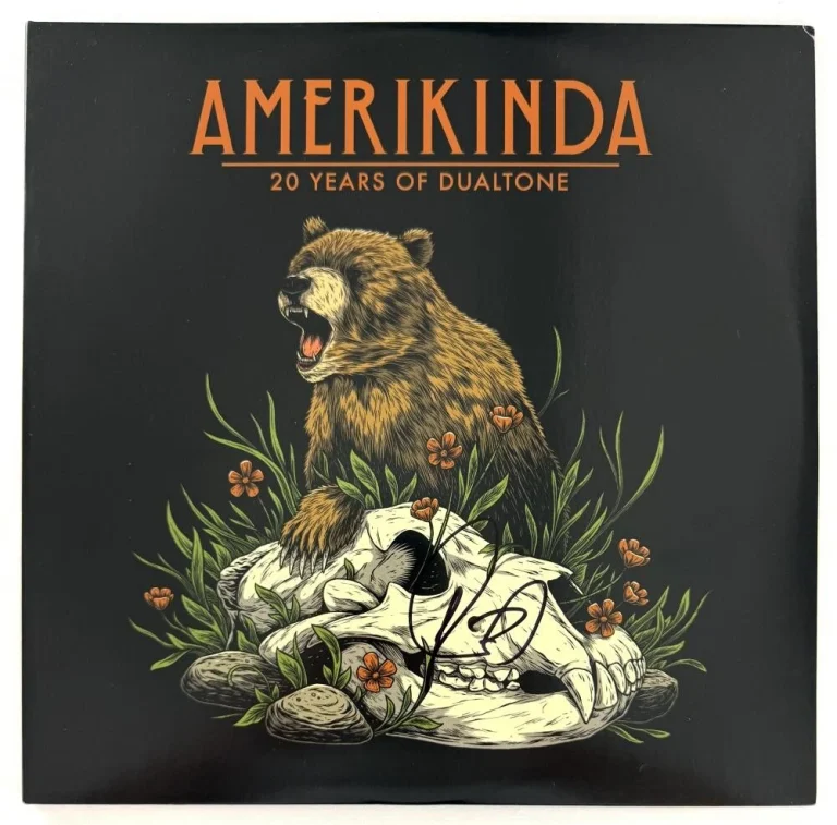 Gregory Alan Isakov Signed Autograph Amerikinda Album Vinyl Record w/ JSA COA
