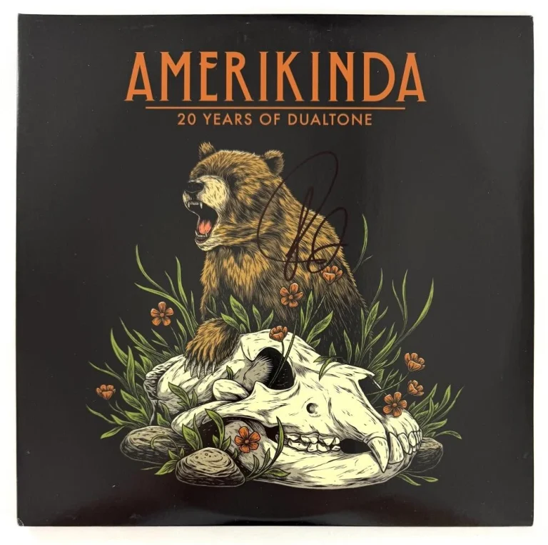 Gregory Alan Isakov Signed Autograph Amerikinda Album Vinyl Record LP w/ JSA COA