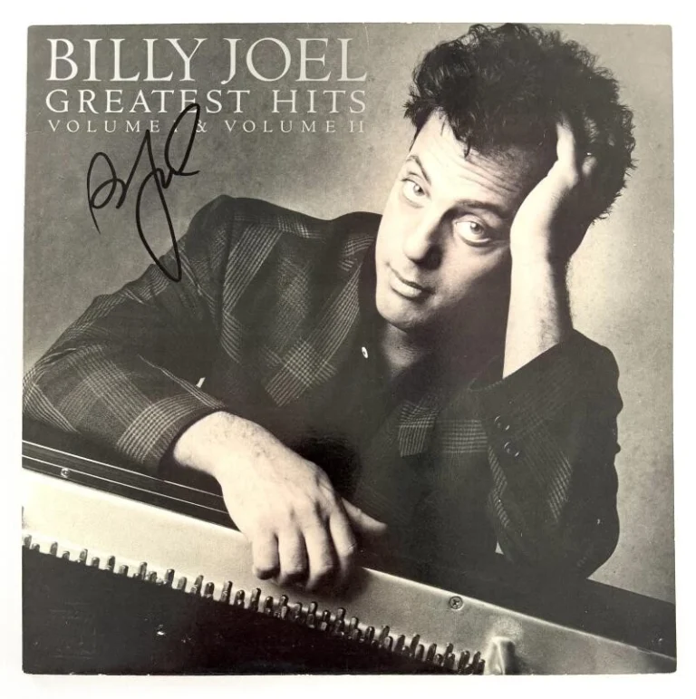 Billy Joel Signed Autograph Greatest Hits Album Vinyl Record LP w/ JSA COA