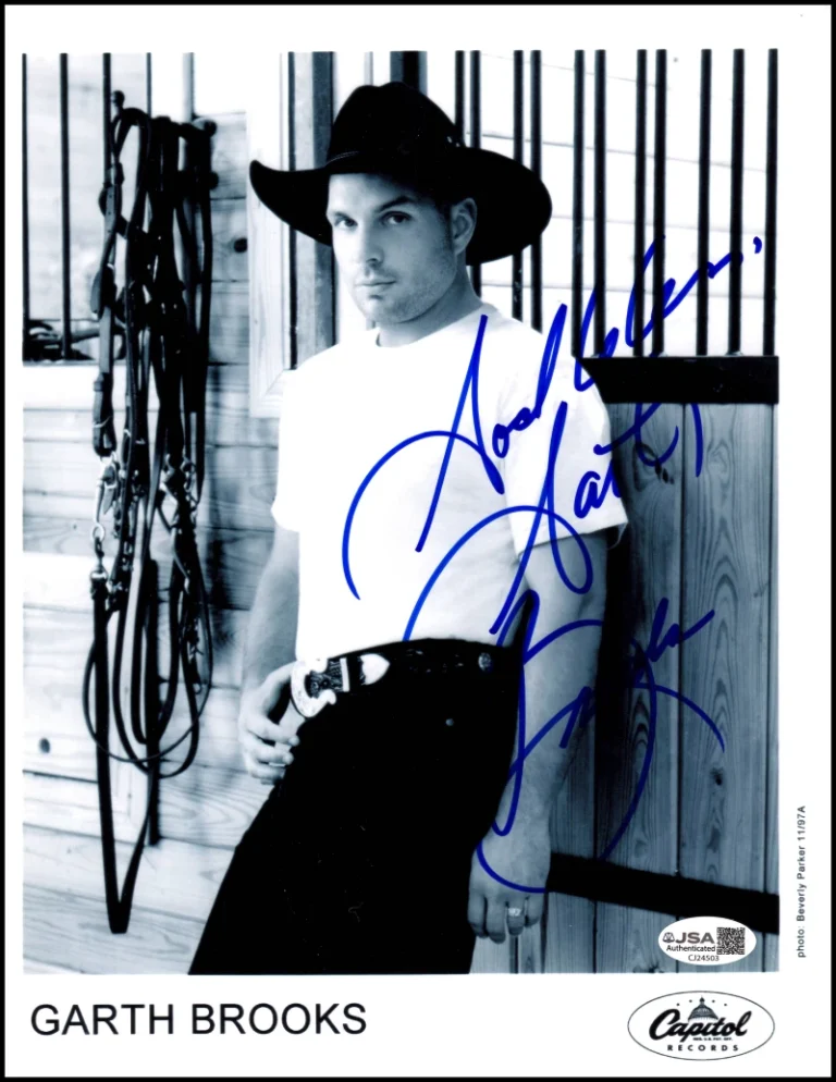 Garth Brooks Signed Autograph 8.5x11 Photo Print - No Fences Legend w/ JSA COA