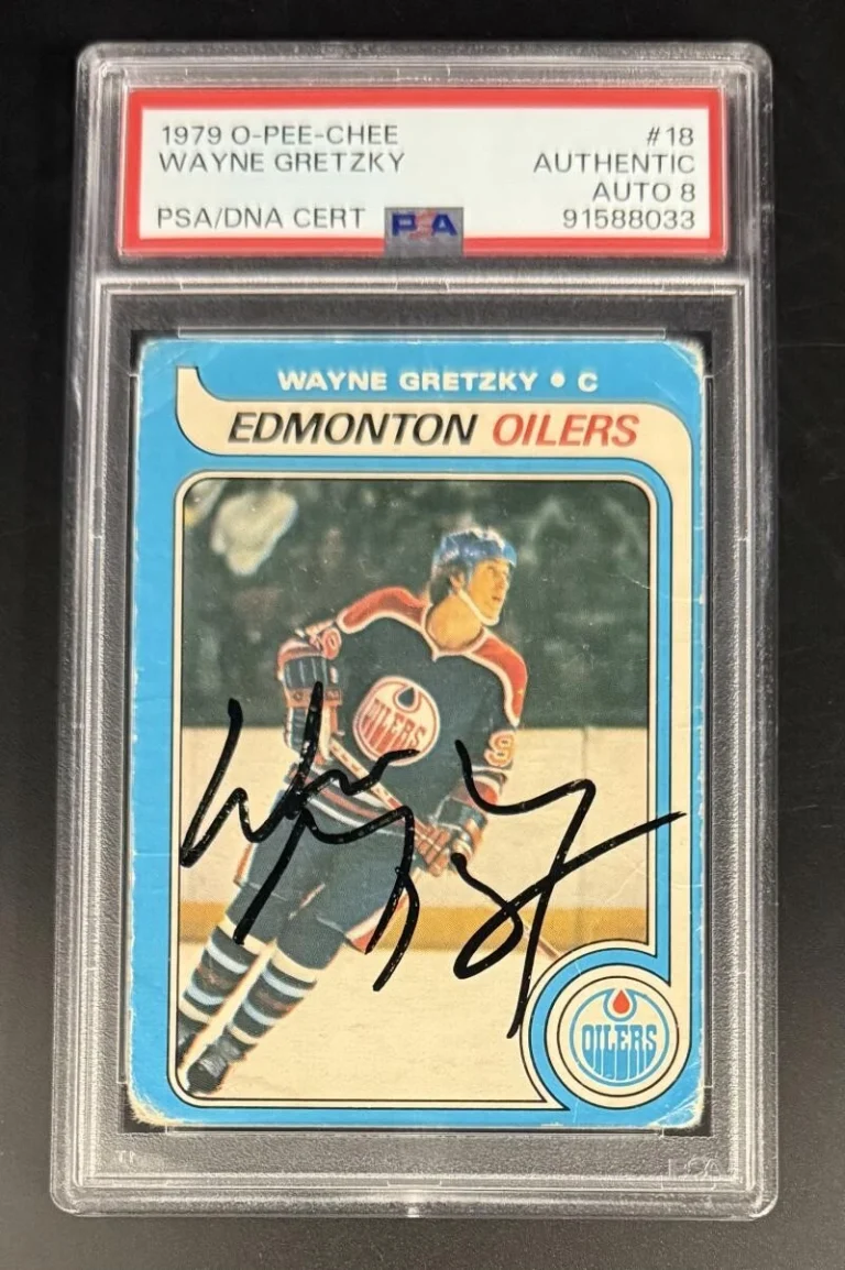 Wayne Gretzky Signed Autograph PSA/DNA 1979 O-Pee-Chee Rookie Card - Great One