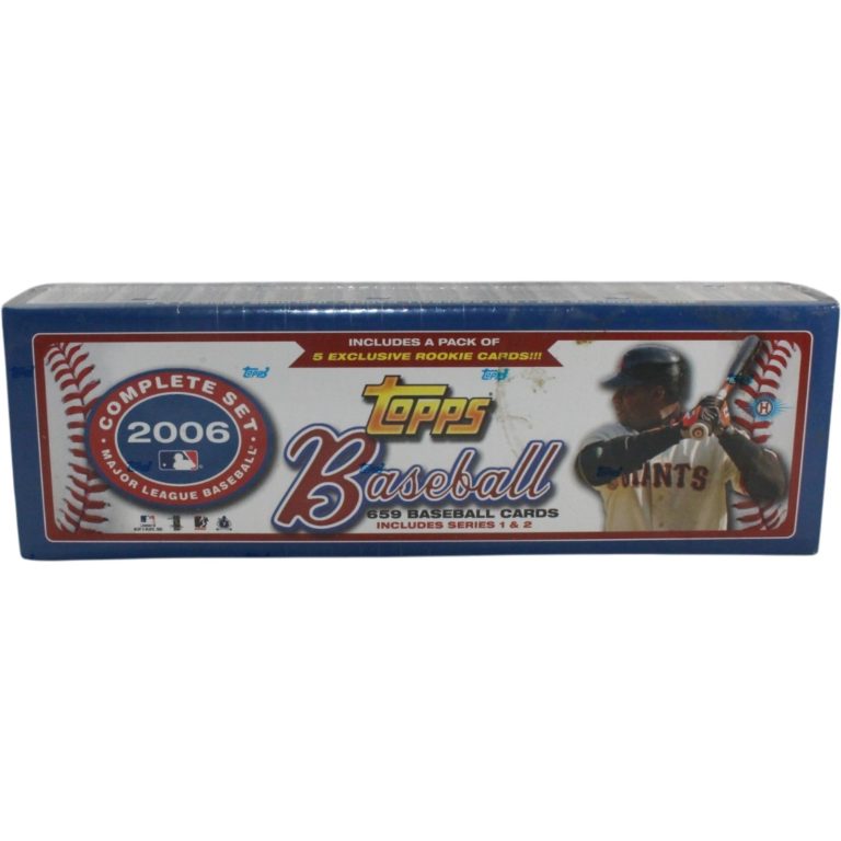 2006 Topps MLB Baseball Factory Sealed Set Series 1+2 - 5 pack of Rookies 56572