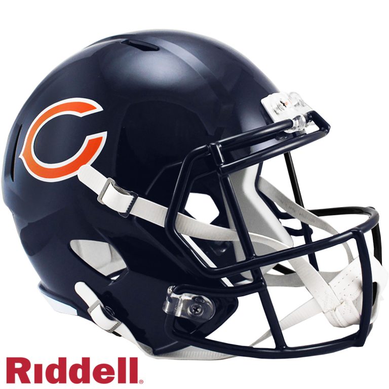 Chicago Bears Full Size Replica Helmet Riddell New In Box 57181