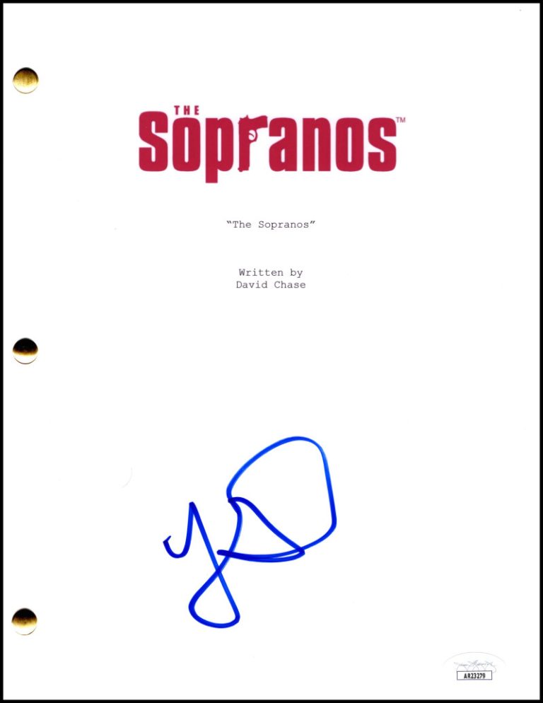 Jamie-Lynn Sigler Signed Autograph The Sopranos Full Pilot Script w/ JSA COA