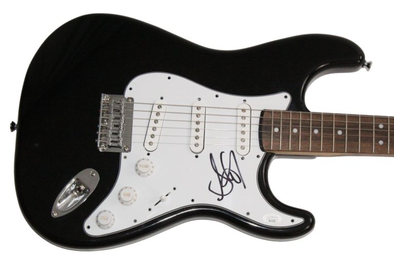 Steven Tyler Aerosmith Signed Autograph Fender Guitar  Toys in the Attic JSA COA