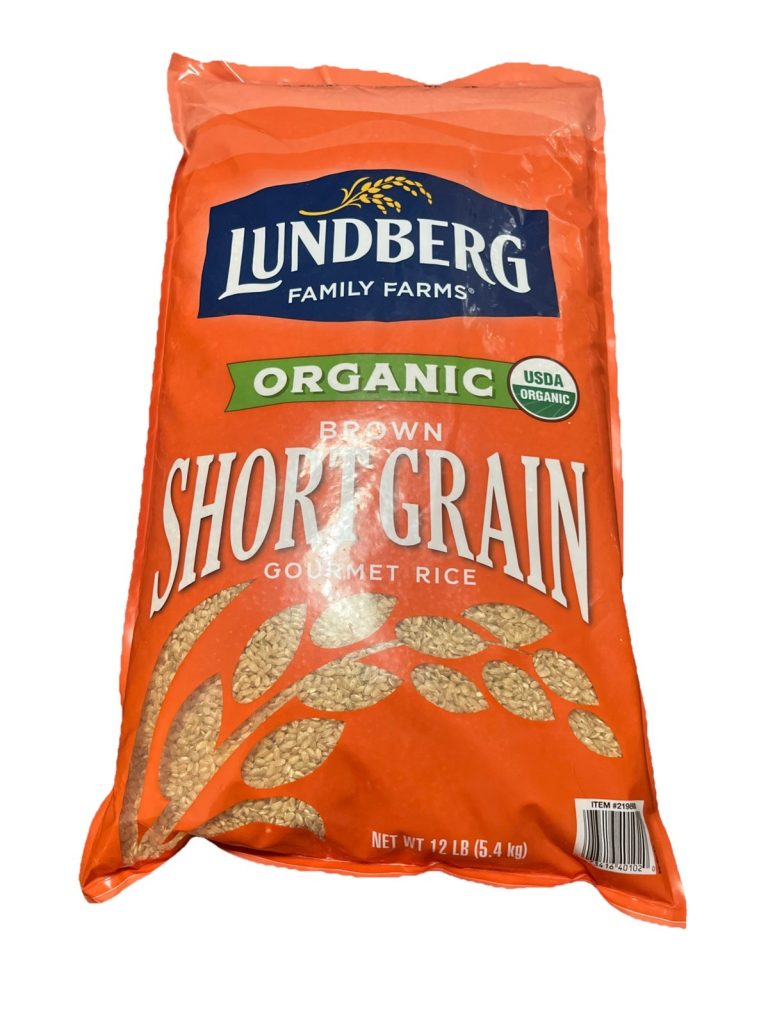 12 Lbs Lundberg ORGANIC SHORT GRAIN BROWN RICE Non-GMO / SHIPS FREE IN U.S.