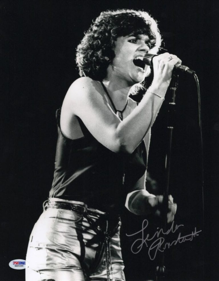 Linda Ronstadt Signed Autograph 11x14 Photo - Living in the USA Babe w/ PSA COA