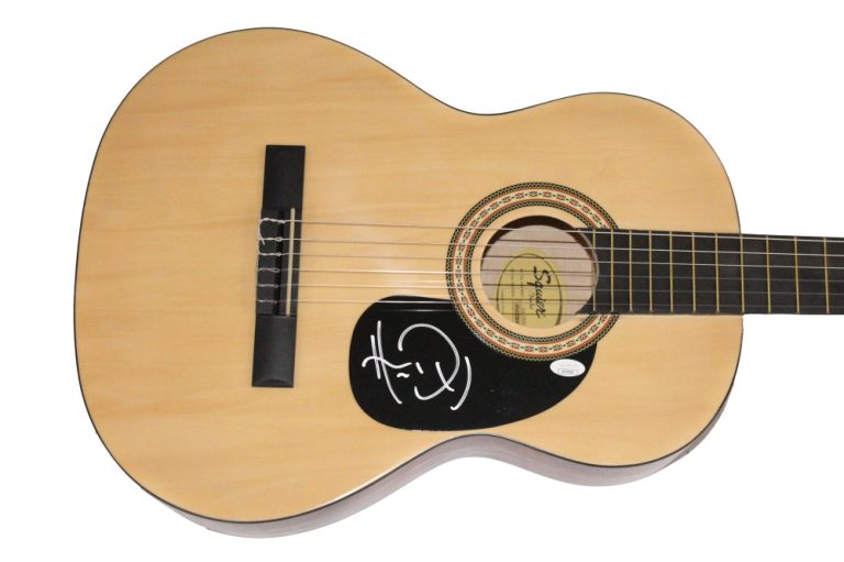 Michael Wilson Hardy Signed Autograph Fender Acoustic Guitar - Country Star JSA