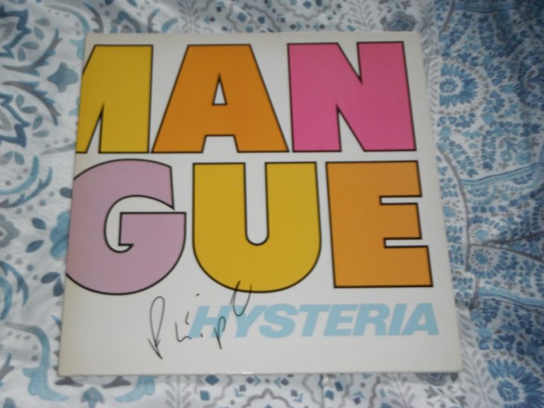 THE HUMAN LEAGUE PHILIP OAKEY SIGNED HYSTERIA VINYL ALBUM