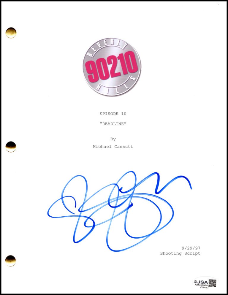 Jennie Garth Signed Autograph Beverly Hills 90210 Full Script - Kelly w/ JSA COA
