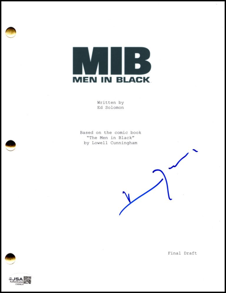 Vincent D'Onofrio Signed Autograph Men in Black Full Script - Edgar w/ JSA COA
